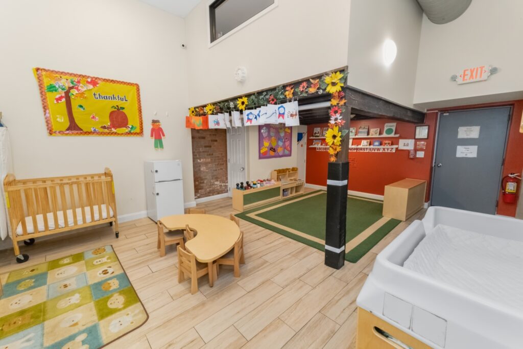 Toddler treehouse classroom